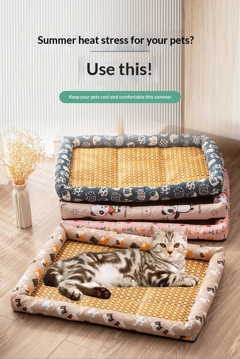 Pet summer cooling mats dog beds cat beds cooling and durable pet beds pet accessories pet supplies pet items