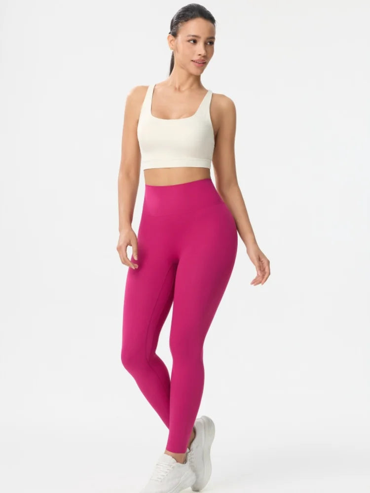 Yoga Leggings for Fitness Legging Sport Femme Slim Fit Pants Female Buttery Soft High Waist Leggins Push Up Gym Tights Women