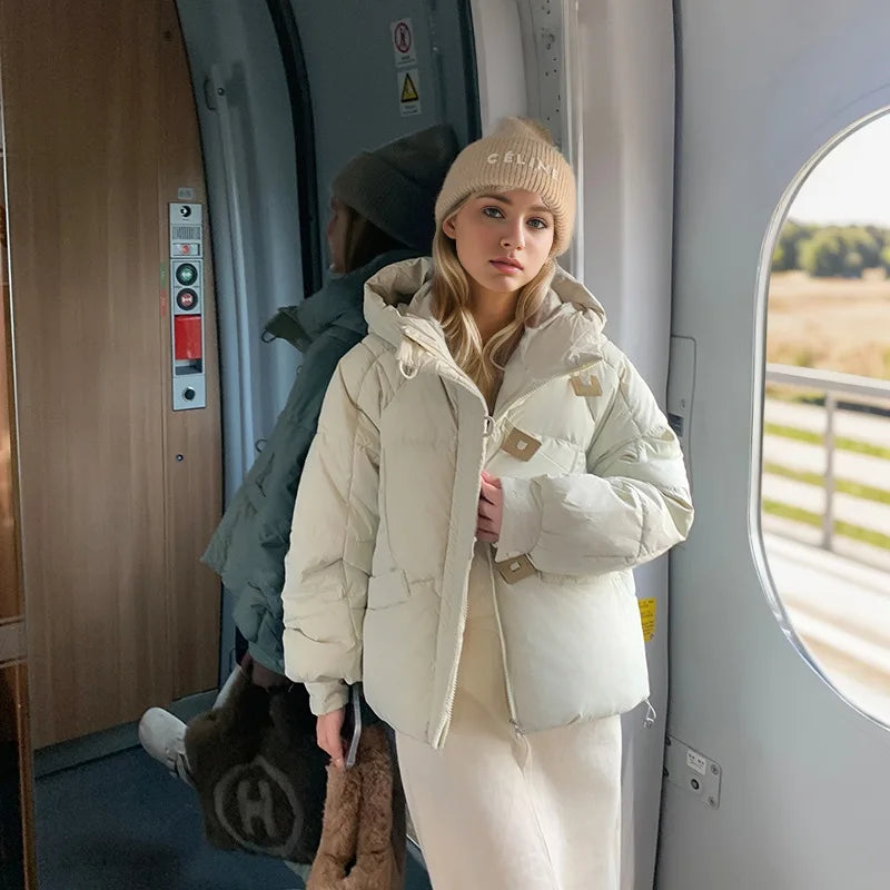 Padded Hooded Winter Cotton Jacket