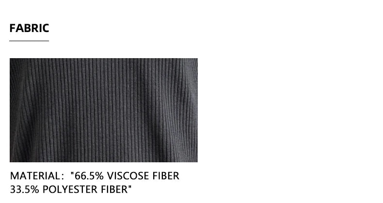 Knitted Smart Casual Tee Men