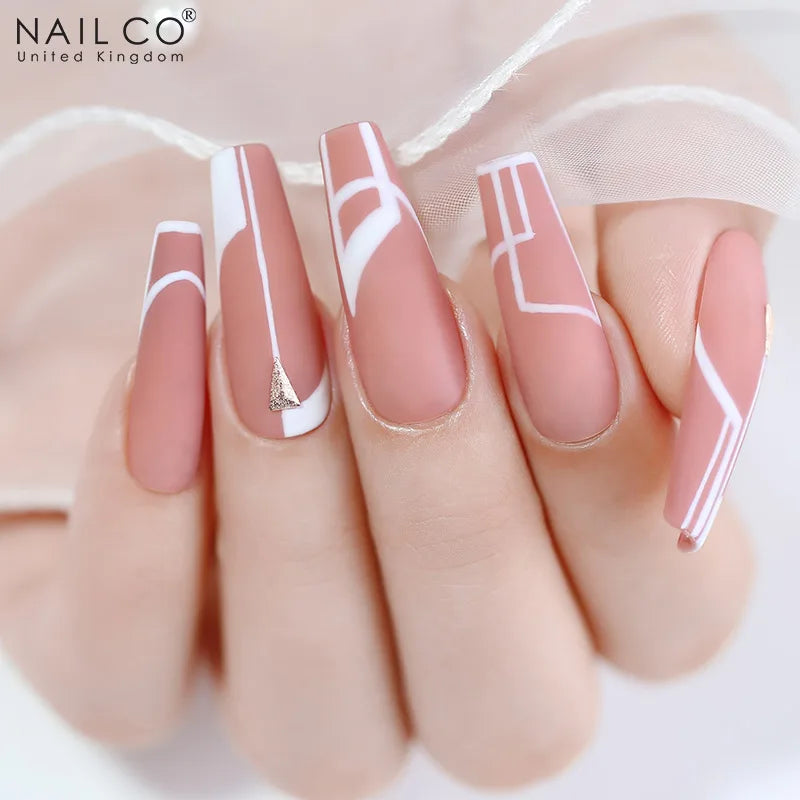 NAILCO 2025 Hot 15ML Gel Nail Polish Nails Semi-permanent UV Varnish High Quality Glass Bottle Nail Art Polish For Manicure