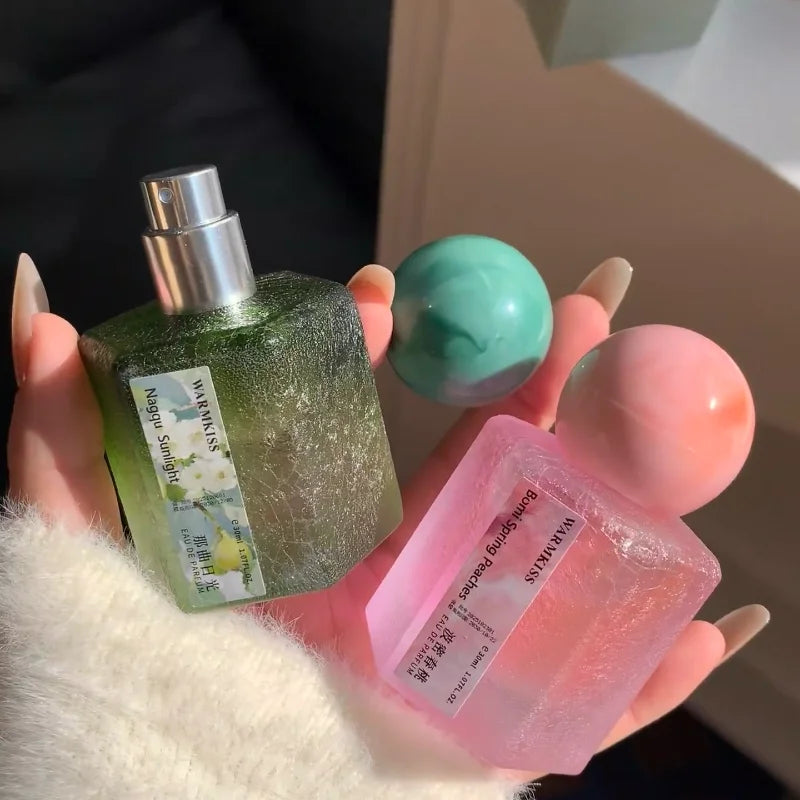 High-end Women Perfume Long-lasting Fragrance Fresh Rose Jasmine Musk Sandalwood Brand Charm Elegant Daily Light Fragrance Spray