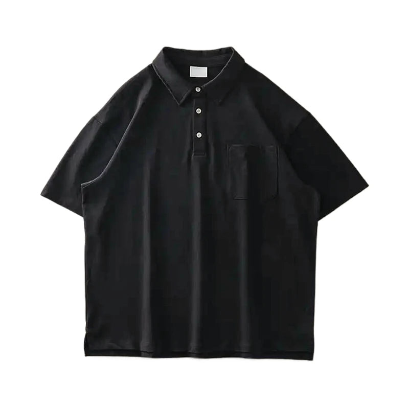 Heavyweight Cotton Pocket Summer Polo