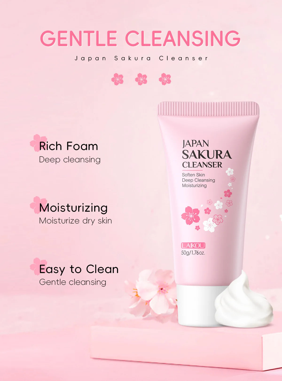 Sakura Gentle Deep Cleanser