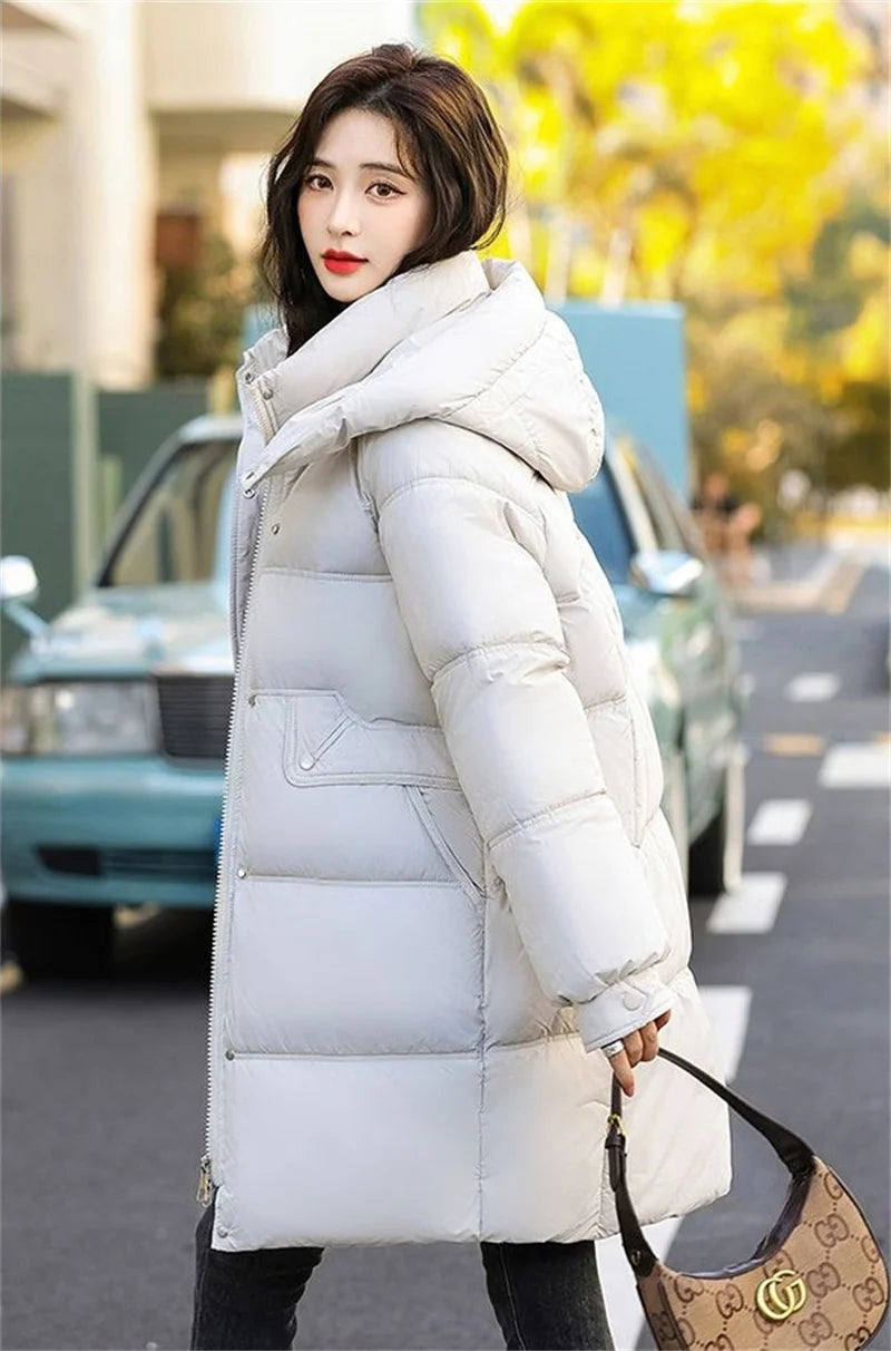 Warm Hooded Winter Padded Jacket