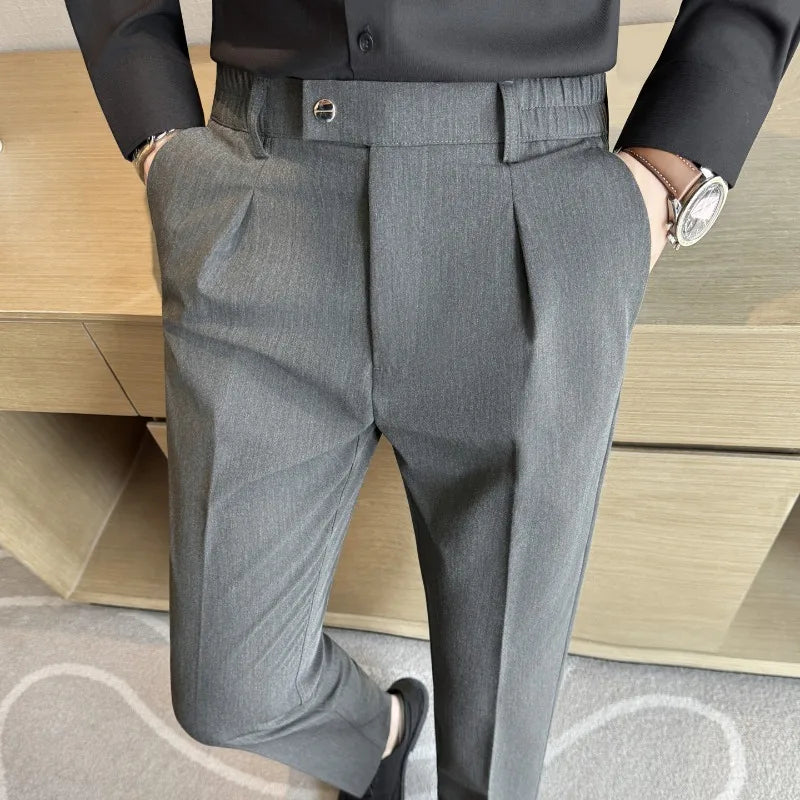 British Slim Fit Business Trousers