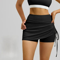 High Elastic Sports Skirt Shorts