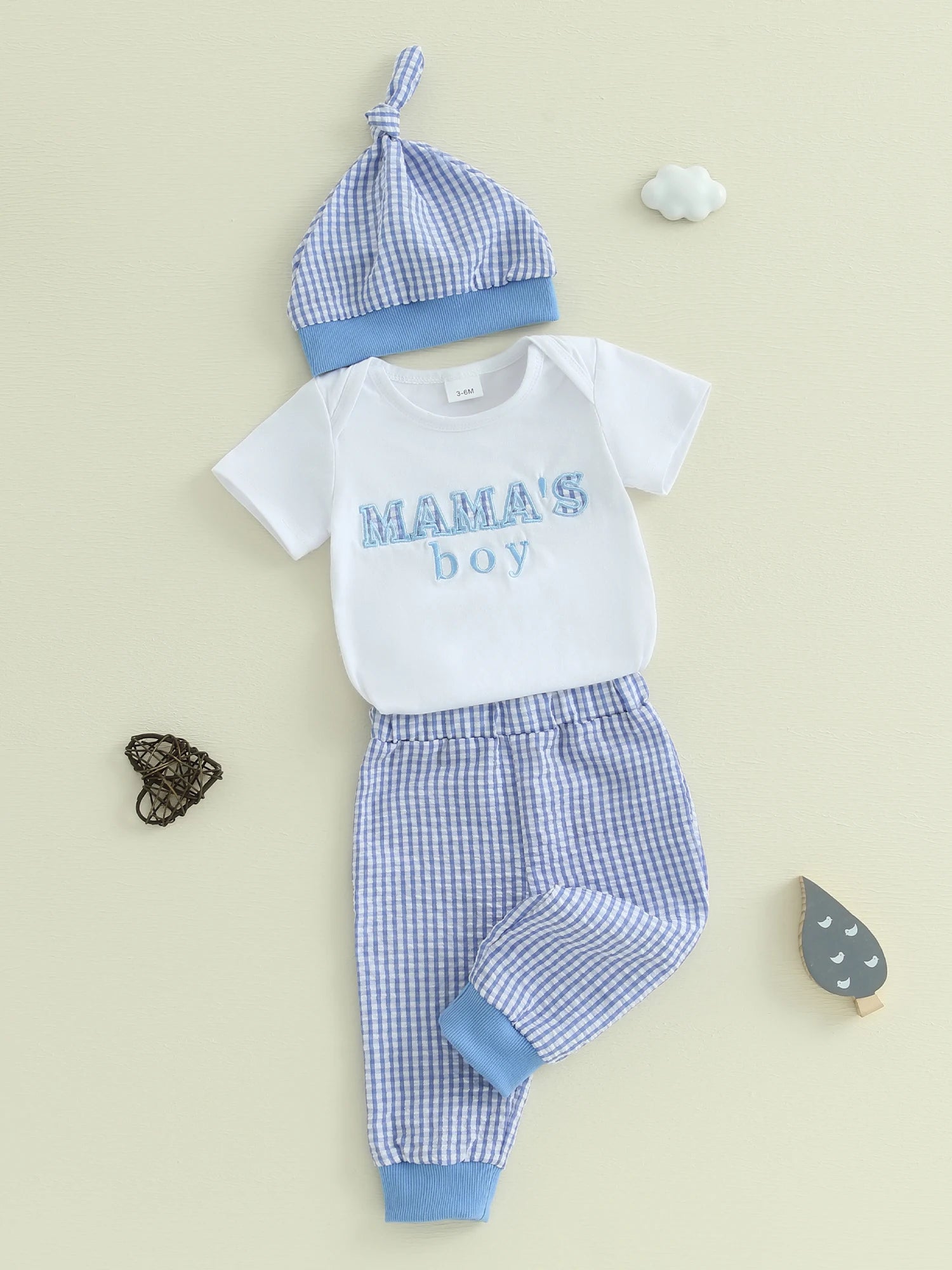 Baby Boy 3-Piece Outfit Set