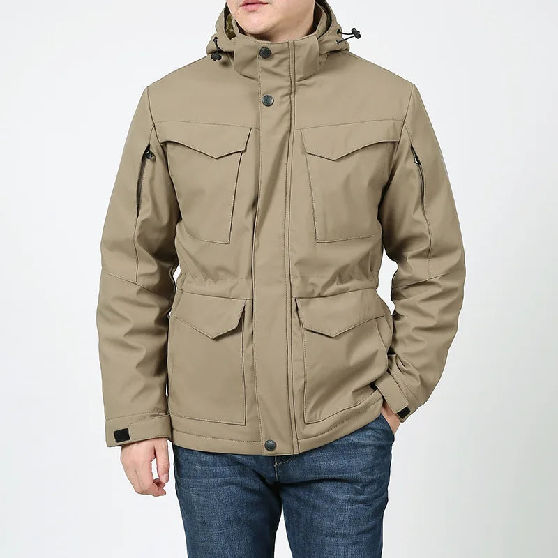 Waterproof Hooded Tactical Field Jacket
