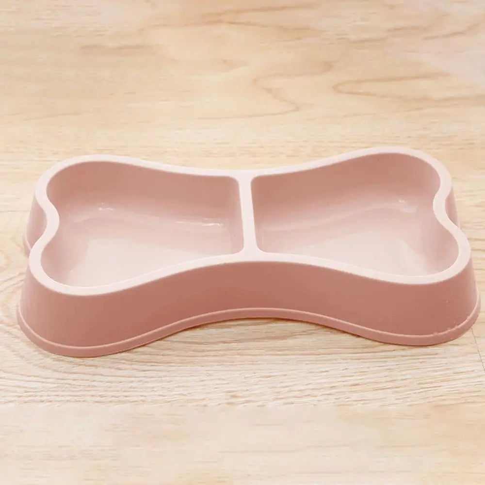 Bone Shaped 2-in-1 Feeding Set
