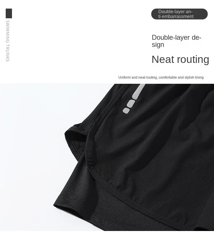 Modern Solid Boxer Shorts Men