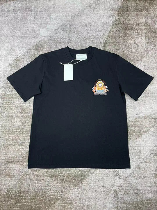 Oversized Fruit Logo Cotton Tee