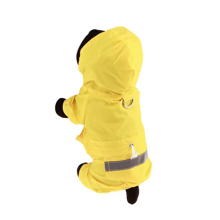 Overalls Style Puppy Rain Coat