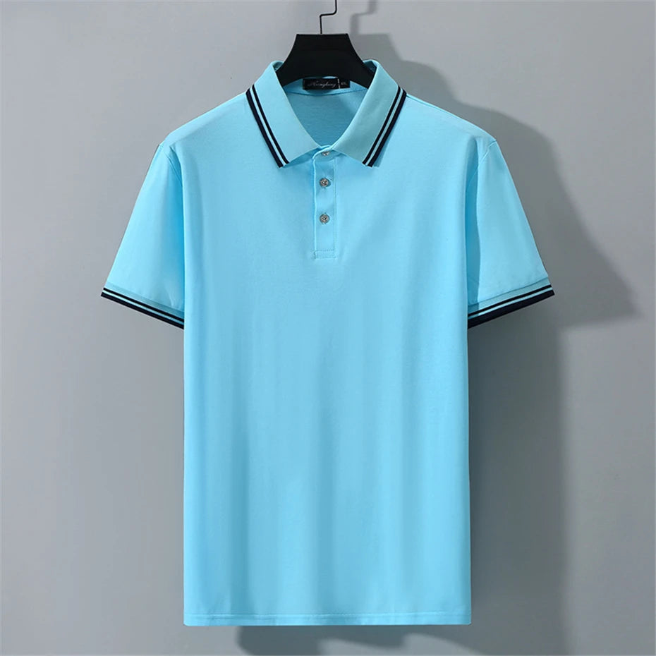 Extra Large Solid Summer Polo