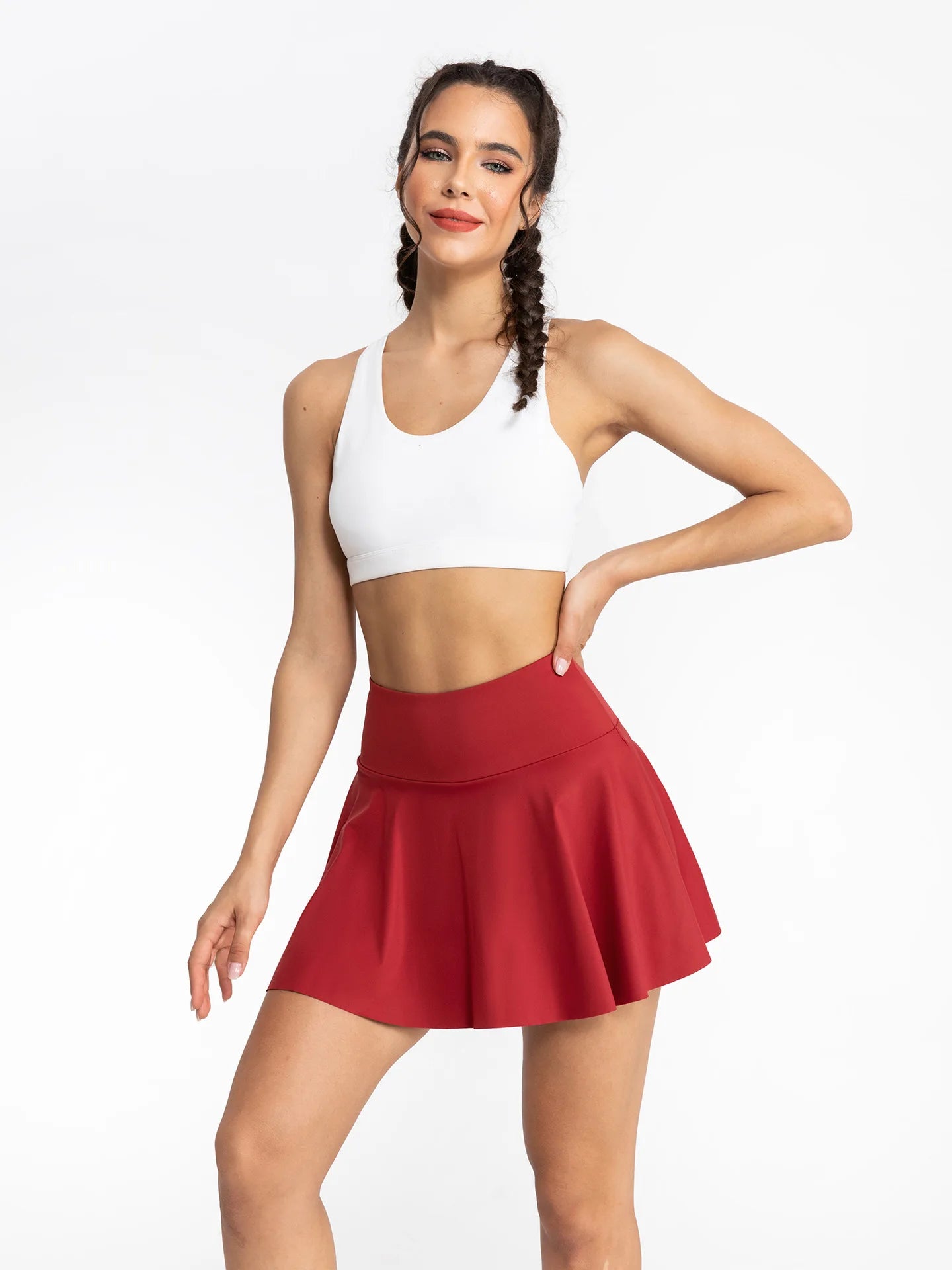 Active Tennis Skort With Shorts