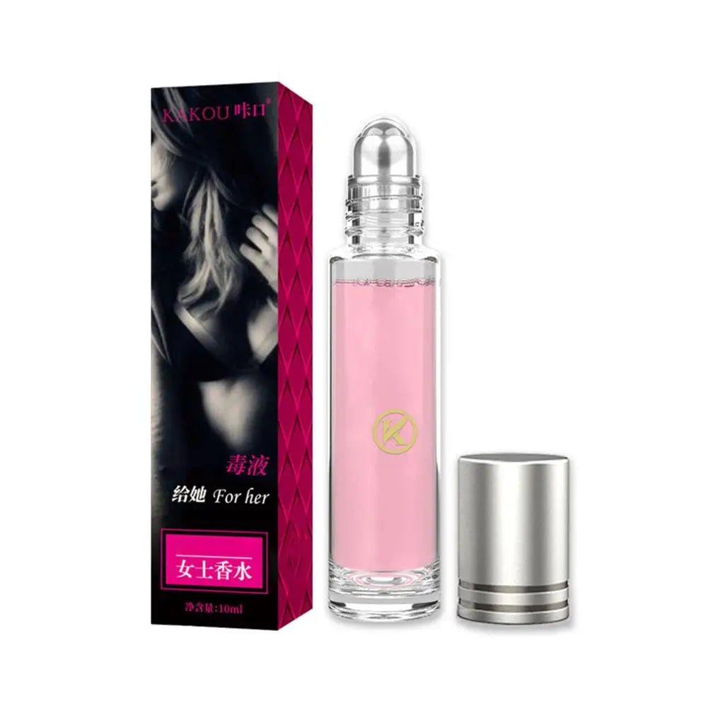 10ml Pheromone Temptation Lasting Dating Ball Body Parfum Mini Portable Unisex Roll On Eau De Toilette Fresh Natural Fragrance