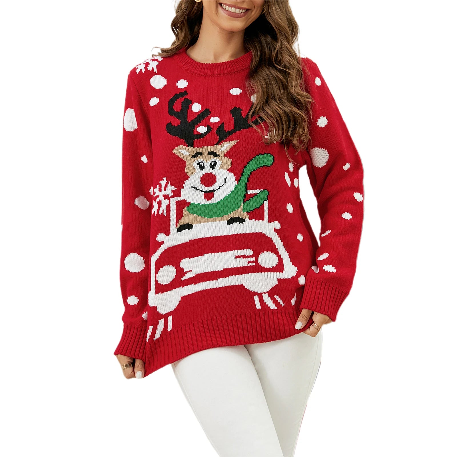 Festive Knit Pullover