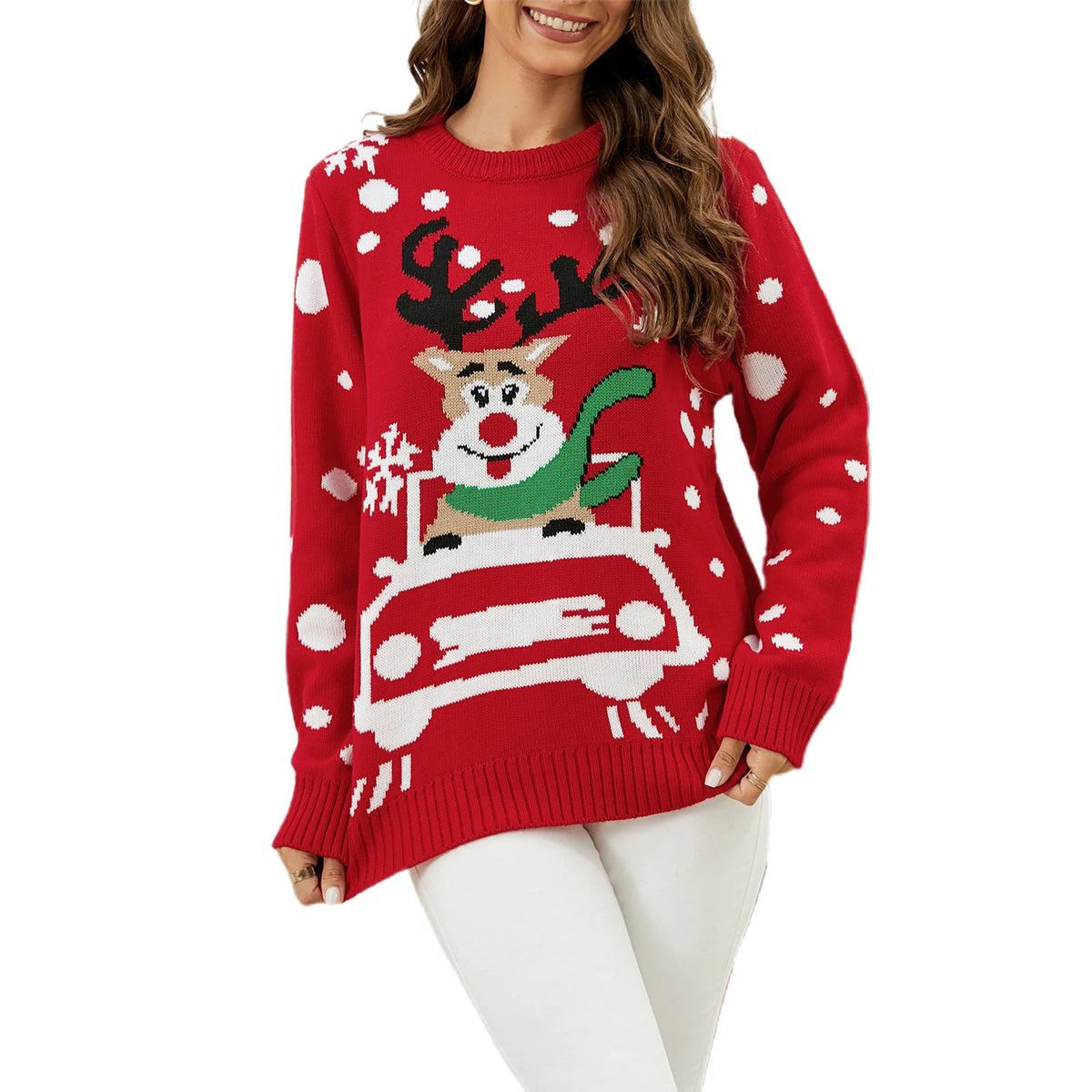 Festive Knit Pullover