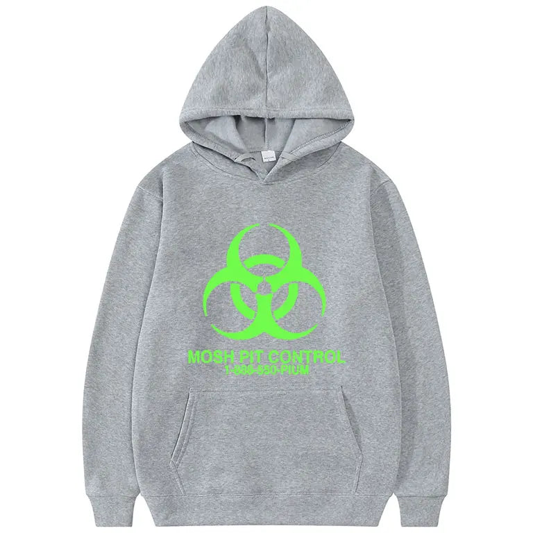 Homixide Gang Mosh Pit Control Hoodie Men Women Hip Hop Oversized Sweatshirt Playboi Carti Opium Merch Sweatshirt HXG Clothes