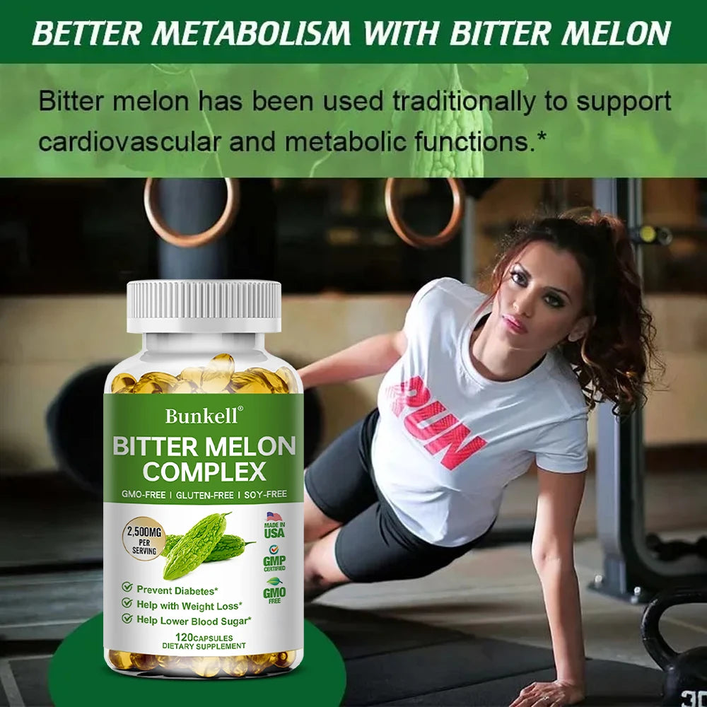 Organic Bitter Melon Extract Capsules