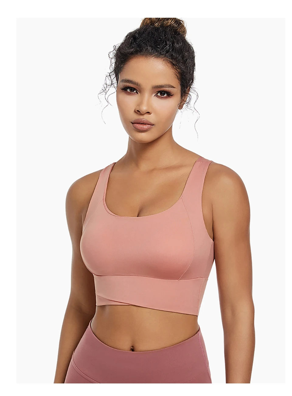 High Impact Sports Bras for Women High Support Padded Sports Bra Workout Fitness Crop Top for Women Racerback Bra for Yoga