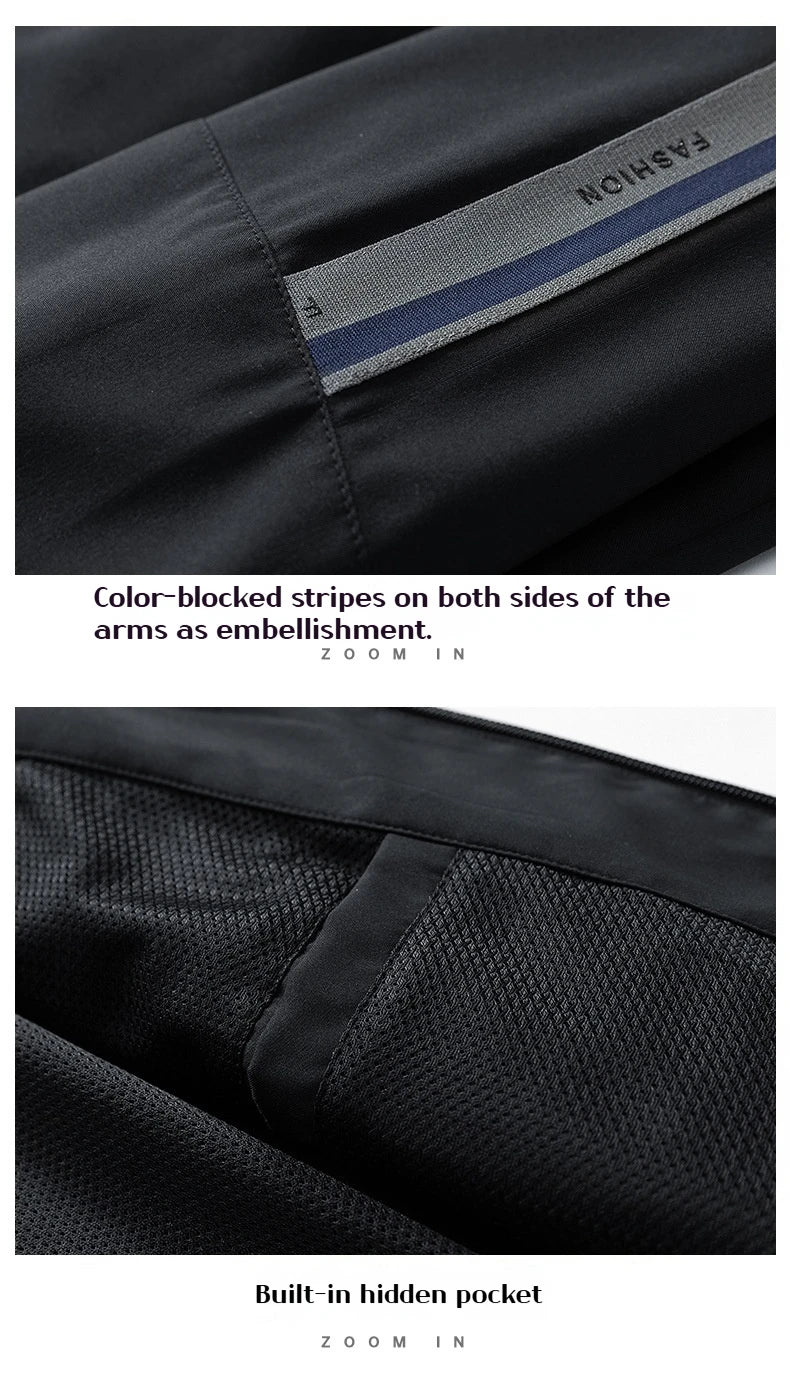 Tracksuits for Man Men's Cardigan Hoodie Set Sportswear 2 Piece Set Casual Running Fitness Suit Windproof Warm Set Sports Suits
