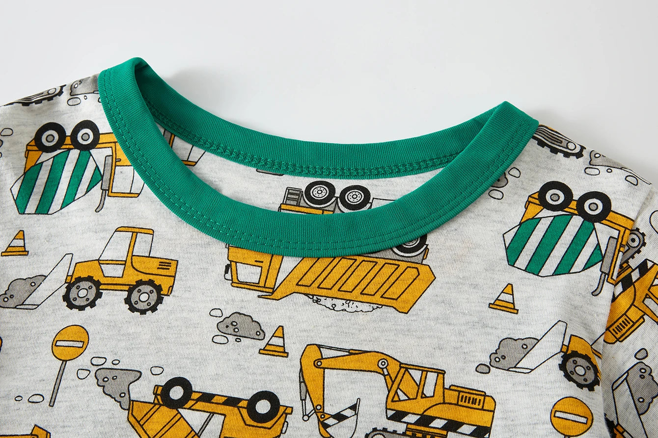 Playful Cotton Boys Pajama Set