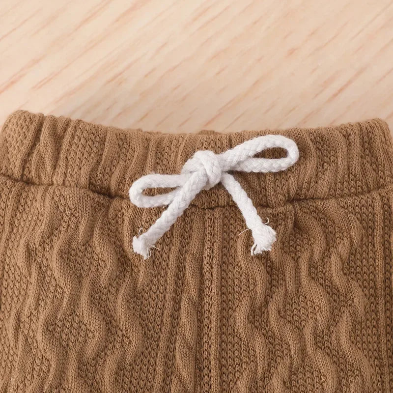 Knitted Baby Autumn Outfit Set