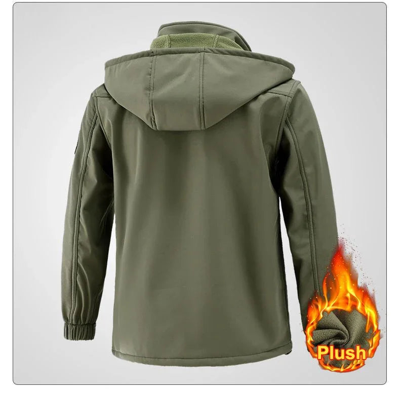 Winter Padded Hiking Jacket Suit