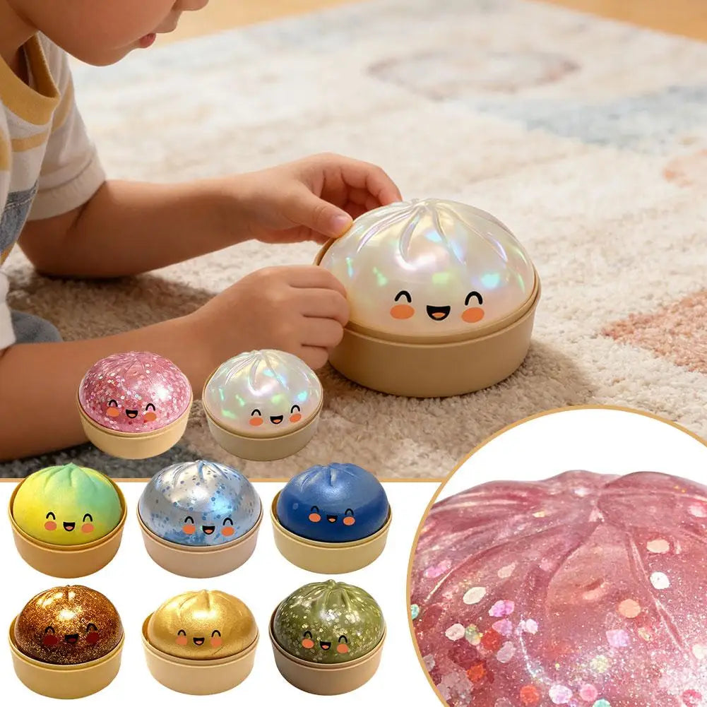 Premium Squishy Dumpling Fidget Toy
