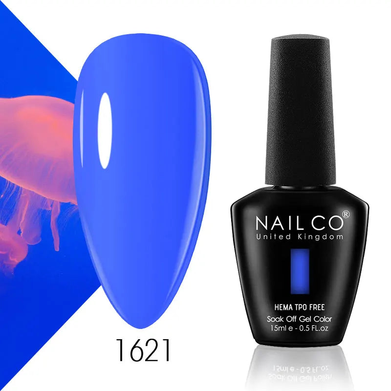 NAILCO 15ml Nail Gel Polish Semi Permanent UV Varnish Nails Art Gel Vernis Manicure TOP BASE Nails Products Supplies Equipment