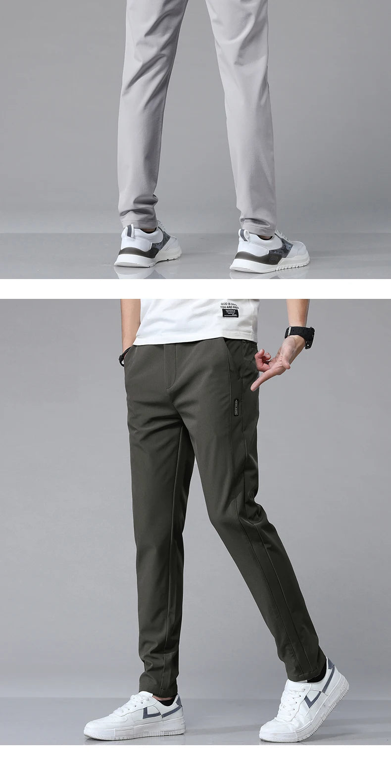 Ultra Thin Slim Casual Golf Pants