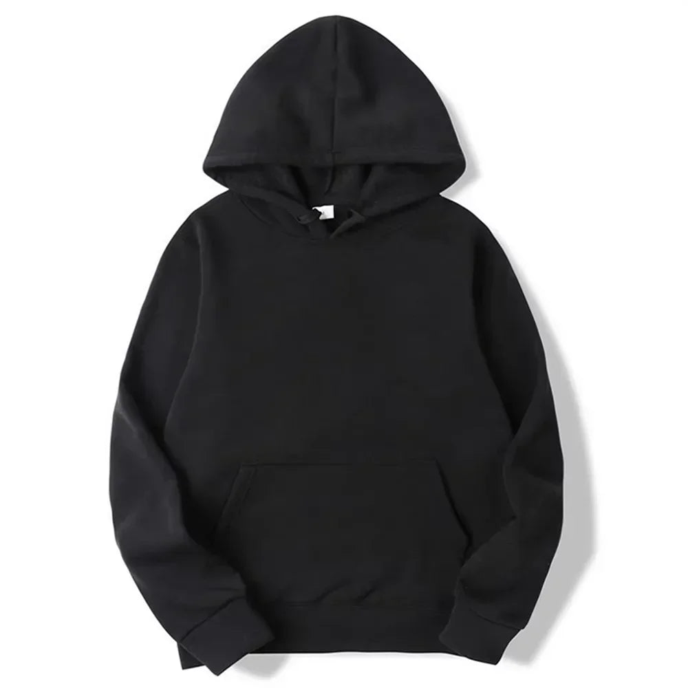 Men Women Hooded Sweatshirt. Simple Tiny Graphic On Chest, Oversized Long Sleeve Pullover Hoodie Basic Daily Casual Street Top