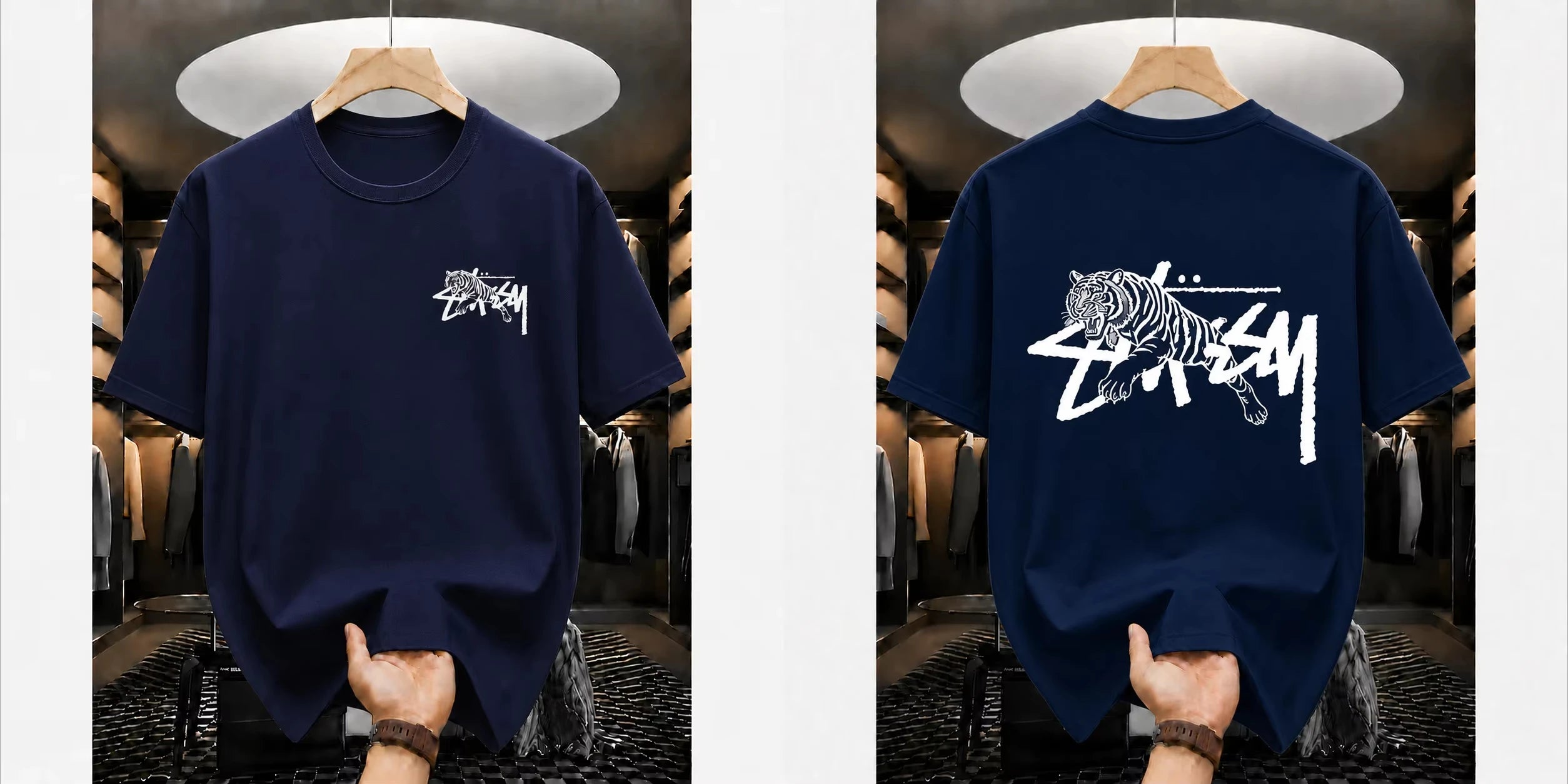 2026 Summer New Women's T-shirts Luxury Printed Top Pattern Short Sleeve Hip Hop T-shirt Men's Clothing Women's Alphabet T Shirt