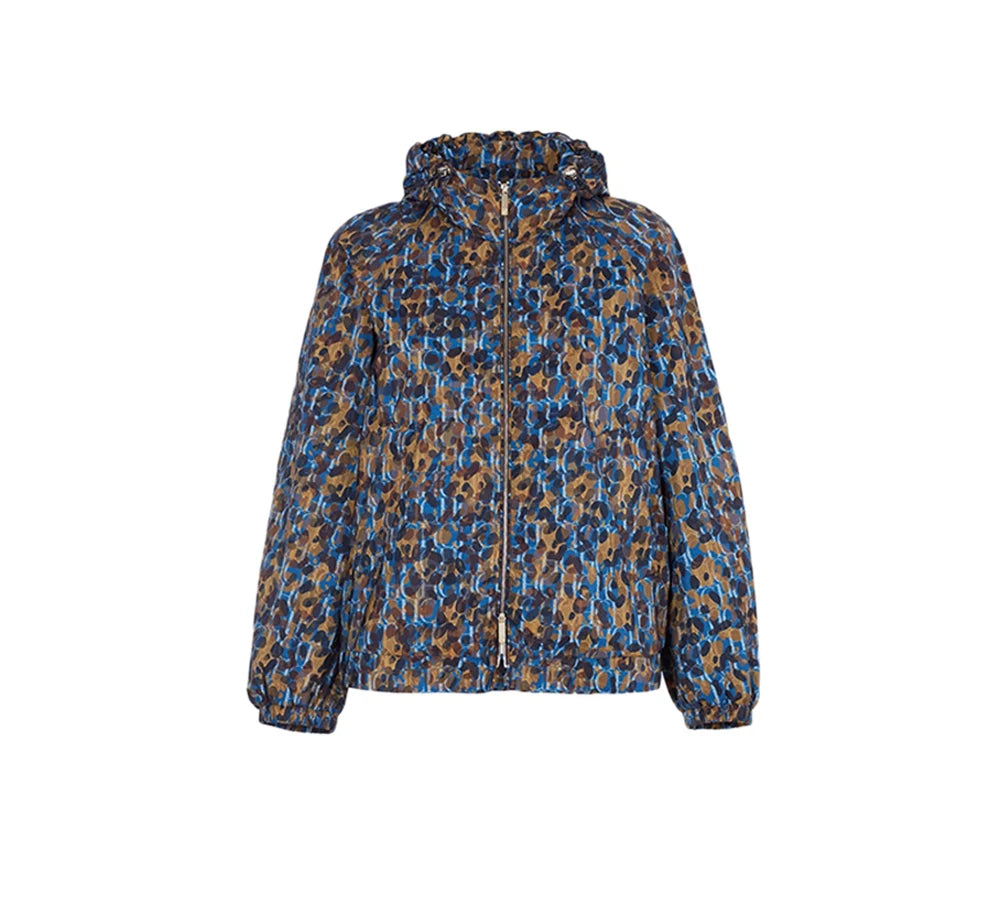 Elegant Hooded Casual Autumn Coat