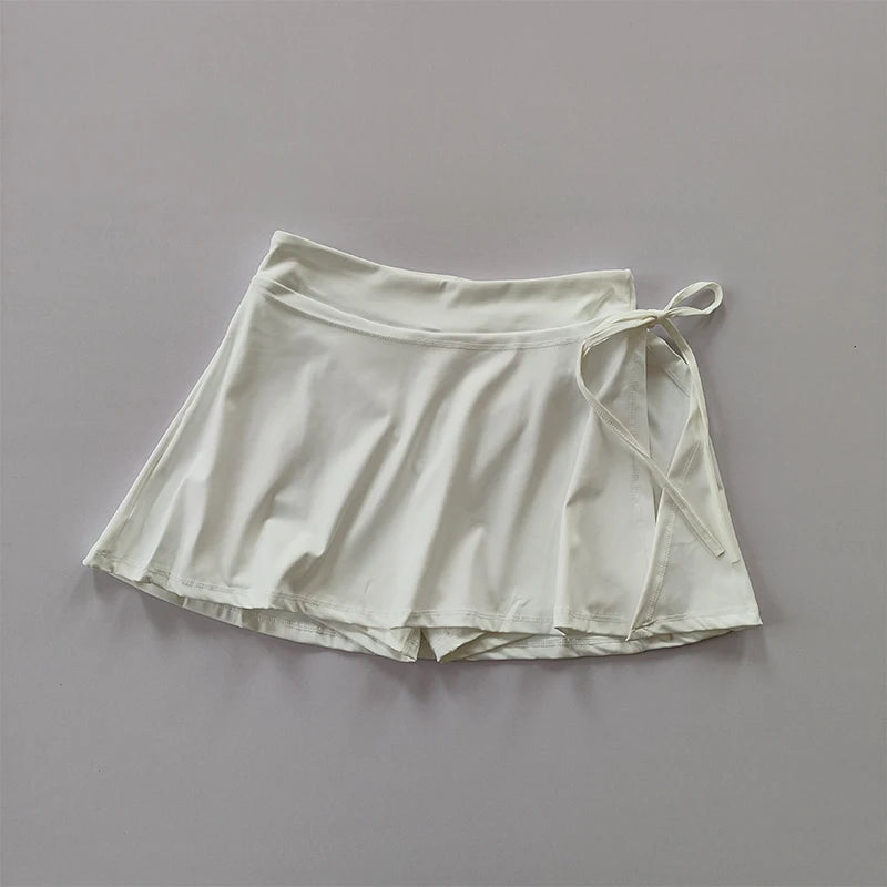 Sport Yoga Tennis Skirt Shorts