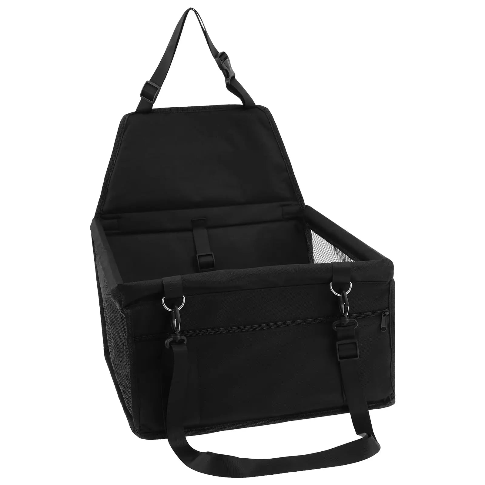 Waterproof and anti-slip pet transportation bag for cars, breathable dog travel seat cover, suitable for car seats