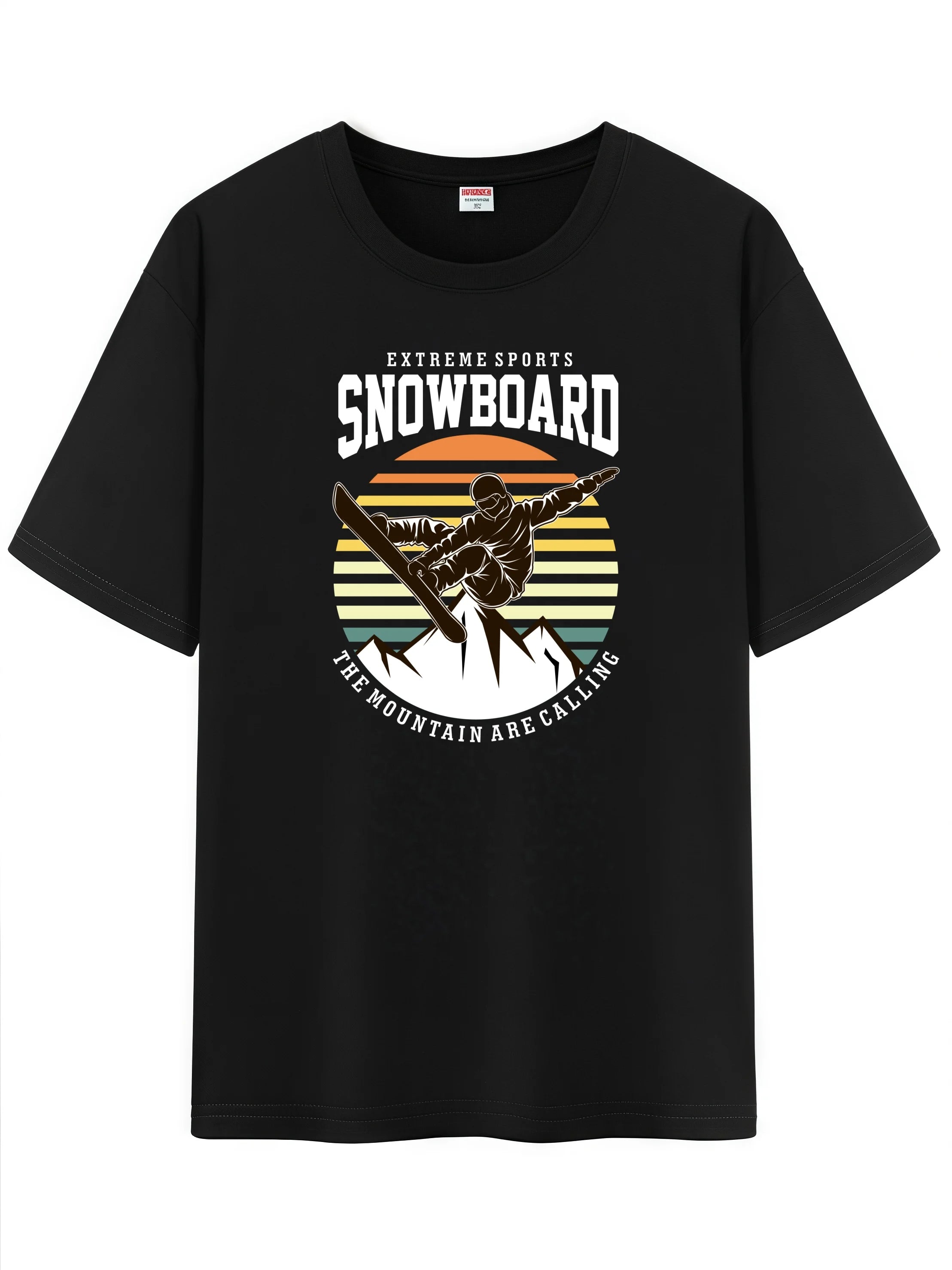 Retro Cartoon Graphic Crew Tee