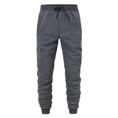 Men's Athletic Trainning Joggers Casual Loose Fit Sweatpants Spring Fall Fleece Lined Pants Elastic Waist Drawstring Trousers