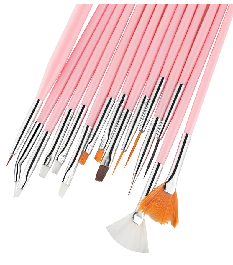 Nail Art Brushes Nail Art Tool Set Nail Dotting Tools Nail Dust Brush Striping Long Lines Nail Drawing Pen Nail Design