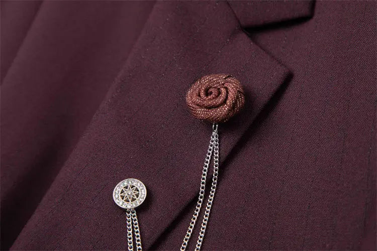 Modern Wedding Business Suit Set