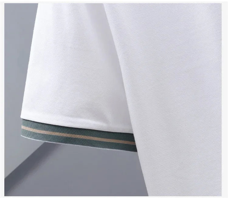 Loose Plus Size Cotton Polo