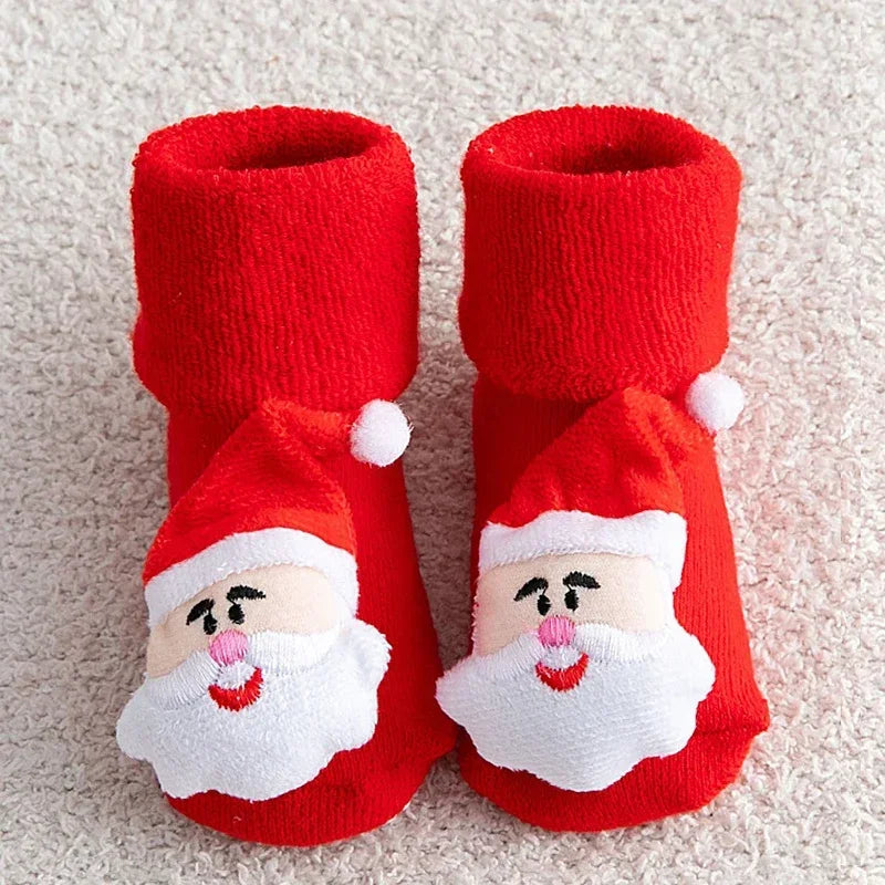 TITLE: Winter Warmth Baby Grip Socks