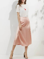 Silk Satin Skirts Premium Edition
