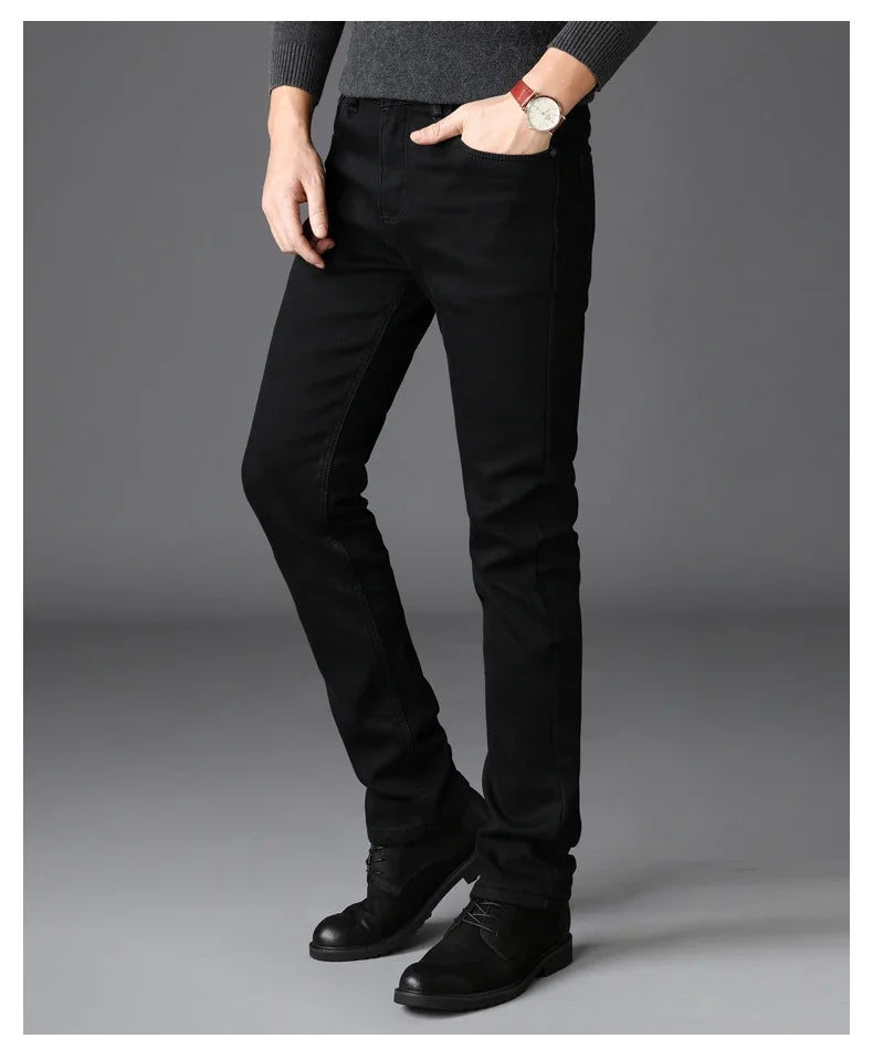 Classic Slim Stretch Denim Jeans