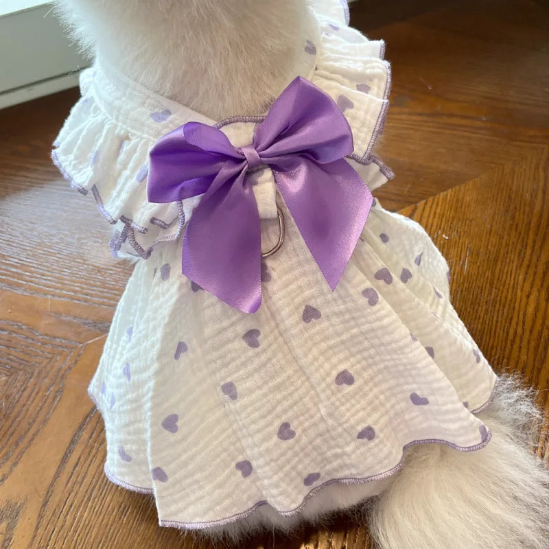 Sweet Cotton Pet Skirt Dress