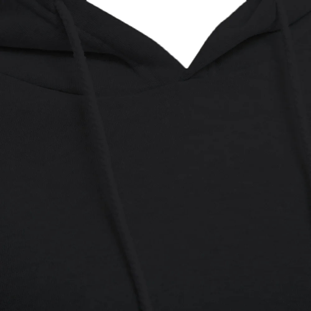 Cropped Hooded Pullover Sweatshirt Women