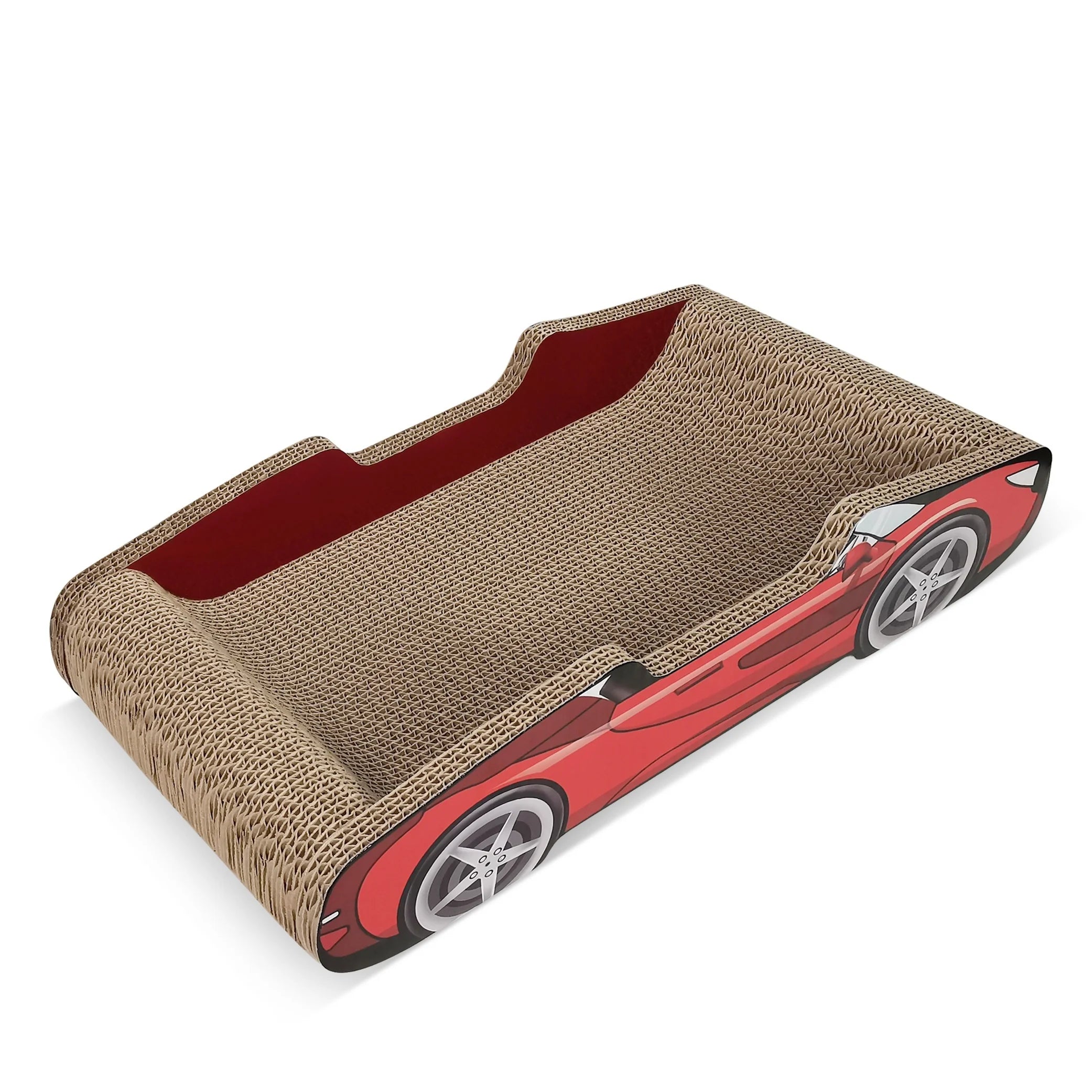 Cute Cat Beds Kitten Bed Soft and Cozy Small Dog Beds with Pillow Washable Pet Mat for Puppy and Kitty Funny Supercar Cat Toys