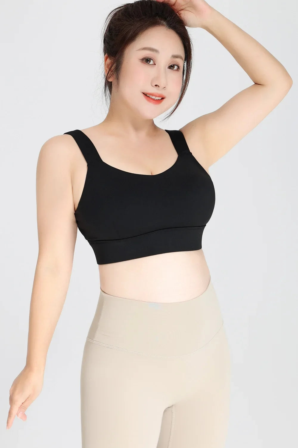 S-5XL High Impact Sports Bras for Women Push Up Sports Bra Racerback Sports Workout Bra Running Plus Size Bra
