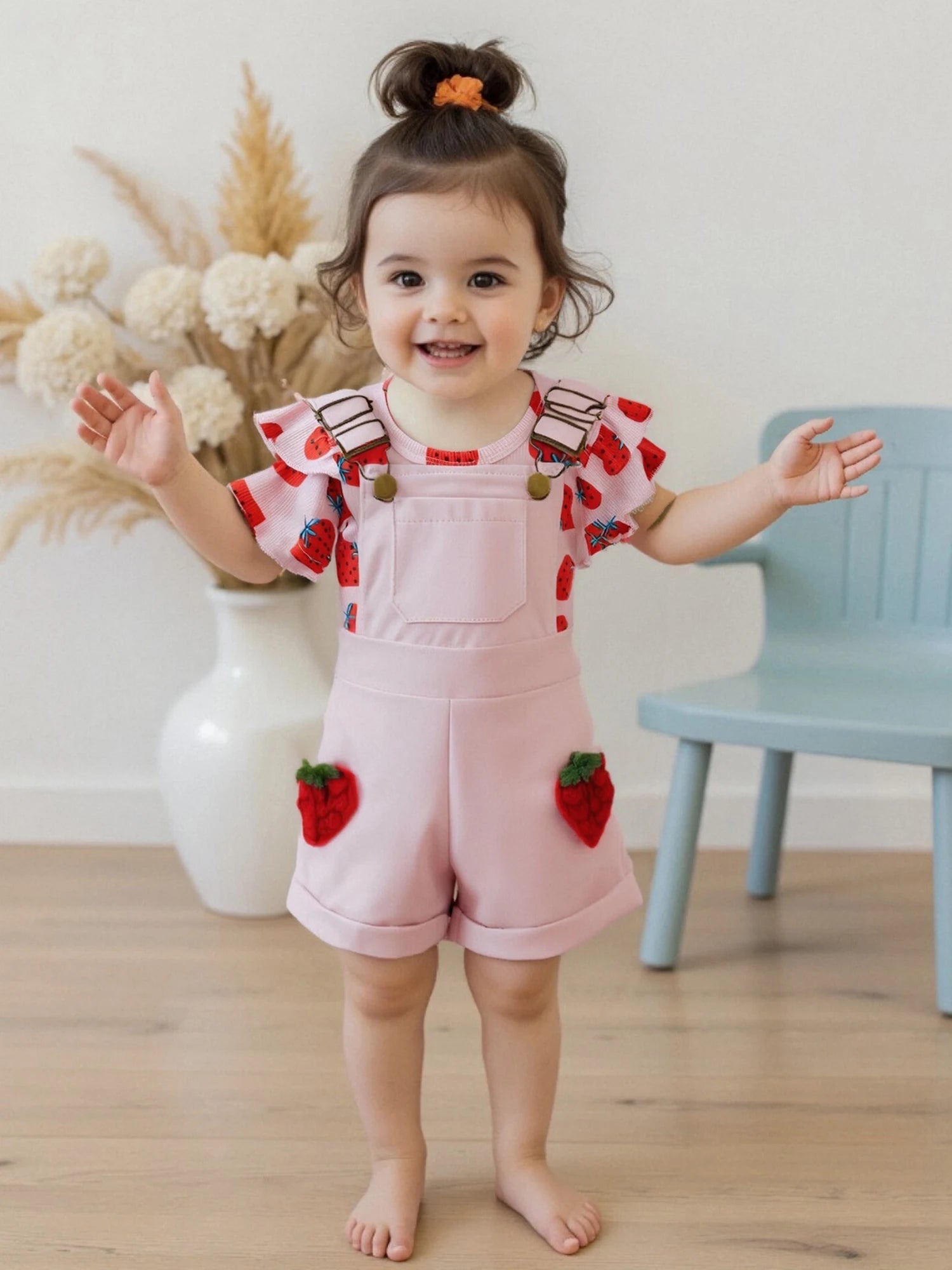 Ruffle Sleeve Toddler Set